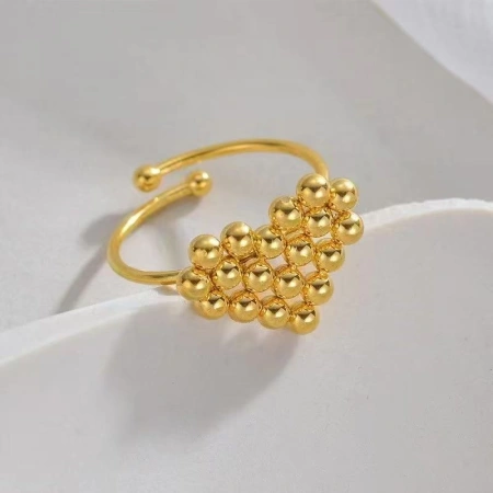 Hair accessory, light luxury heavy industry, metal flower, exaggerated vacation ring, niche design, high-end jewelry, unique personality ring Hair accessory, light luxury heavy industry, metal flower, exaggerated vacation ring, niche design, high-end jewelry, unique personality ring